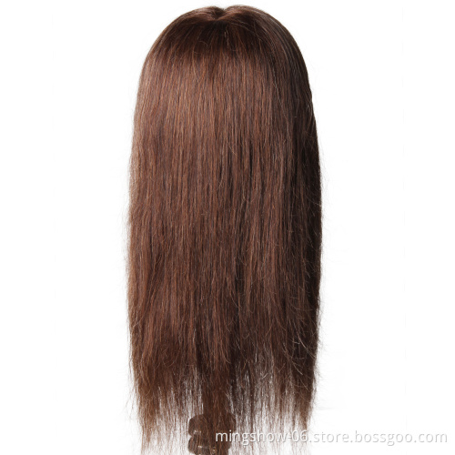 Hair salon training head 100% human hair for training
